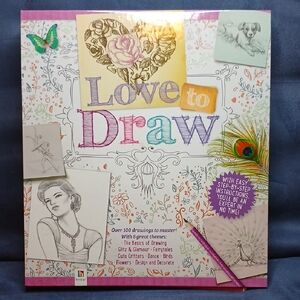 Love to Draw Binder Hardcover By Hinkler